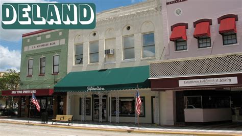 DeLand Florida - Driving Through Deland - YouTube