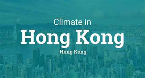 Climate & Weather Averages in Hong Kong, Hong Kong