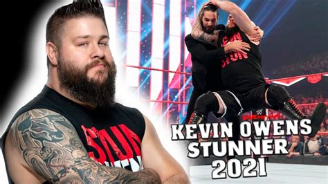 Kevin Owens - Stunner Compilation 2021 - YouTube