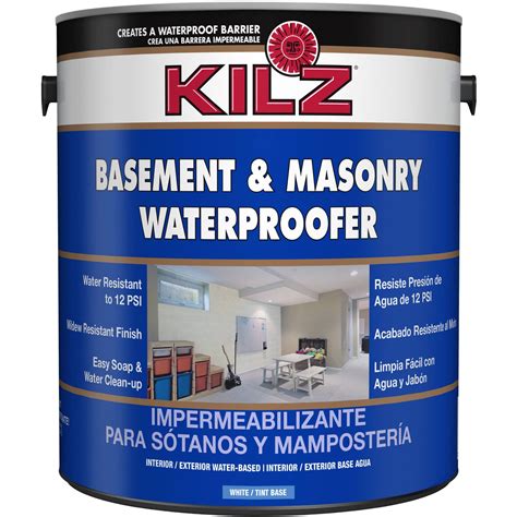 KILZ Basement and Masonry Waterproofer - Walmart.com | Waterproofing basement, Basement house ...