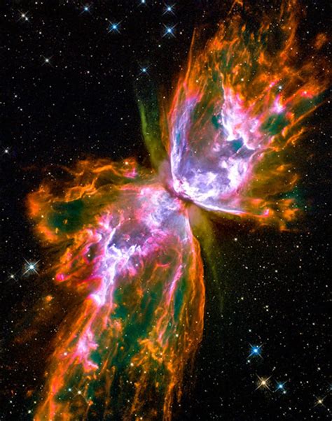 NASA Color Enhanced Photograph of Planetary Nebula NGC 6302 | Etsy