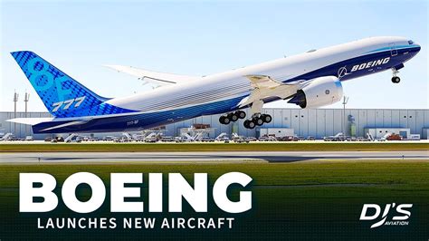 Boeing Launches New Aircraft - YouTube