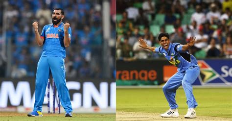 CWC 2023: Mohammed Shami shatters Ashish Nehra’s file of finest bowling figures by an Indian in ...