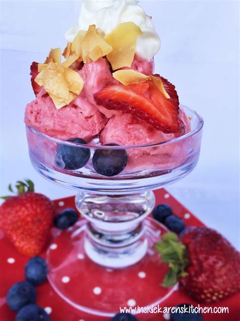 Fresh Strawberry Ice Cream Sundaes | Inside Karen's Kitchen