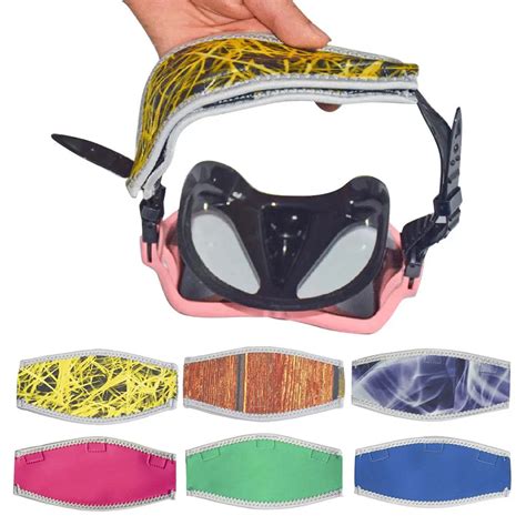 Scuba Water Proof Diving Oceanarium Mask Strap Cover Underwater Snorkelling Double layer Glasses ...