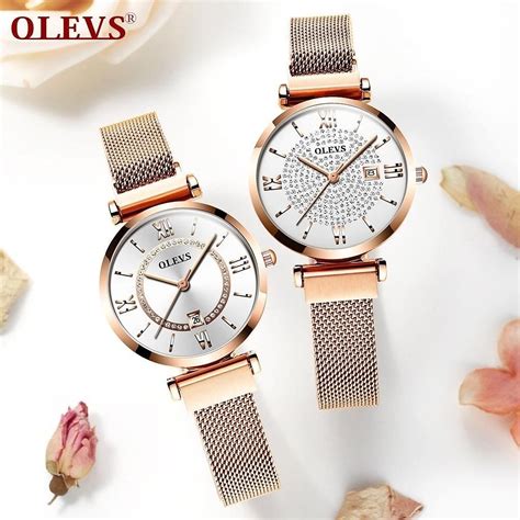 OLEVS WATCHES | Full Diamond Wrist Watches