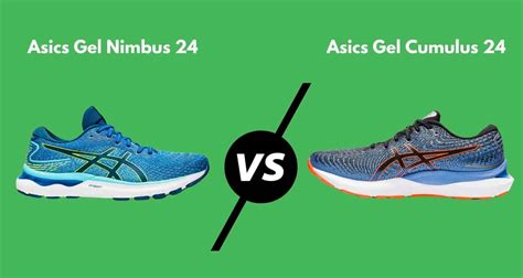 Asics Gel Nimbus 24 vs Cumulus 24 (2023) : laquelle choisir