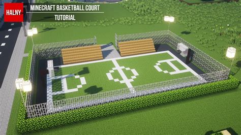 Minecraft Basketball Court