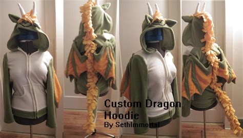 Custom Dragon Hoodie by SethImmortal on DeviantArt