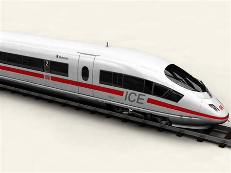 ICE 3 High Speed Train - 3D Model by Behr Bros