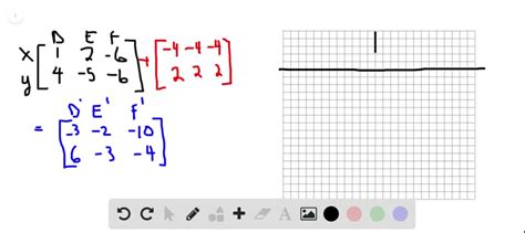 SOLVED:Write the translation matrix for each figure. Then find the ...