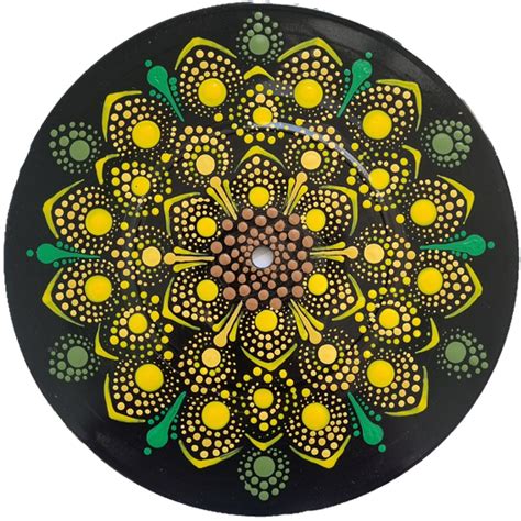 Lovelea Dots - Mandala Dot Art on Recycled Vinyl Records – The ...