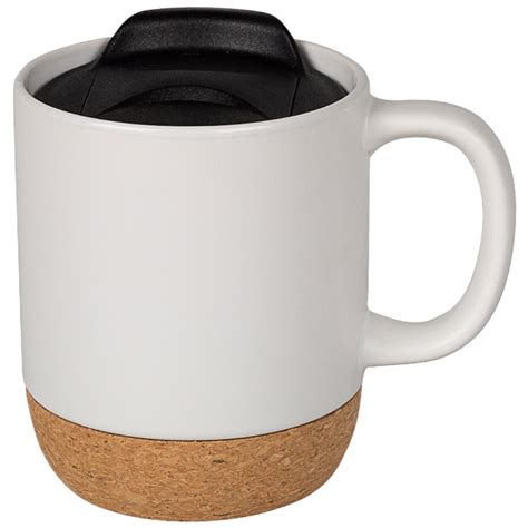 14 oz. Cork Bottom Coffee Mug | Totally Promotional