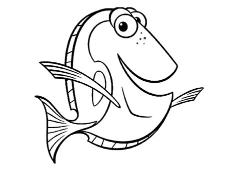 Coloring Pages Of Baby Dory