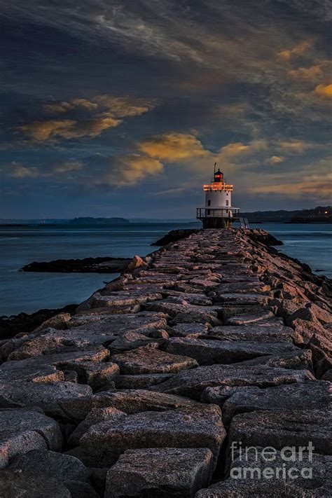 Spring Point Ledge Lighthouse Photograph by Susan Candelario