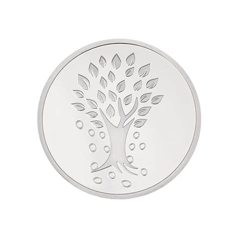 50g Silver Coin (999% purity)- Kalpataru Tree | Buy Online at Best Prices