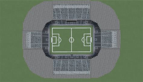 Soccer Stadium+Download Minecraft Map