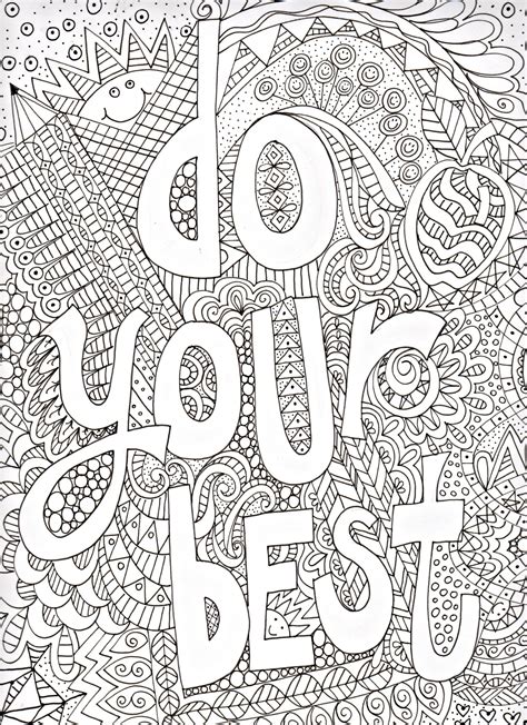 Coloring Doodles Printable