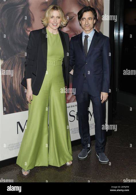 (L-R) Greta Gerwig and Noah Baumbach at Netflix’s MARRIAGE STORY Los ...