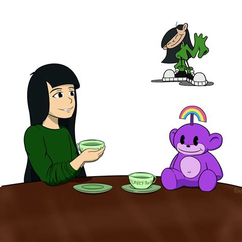 Numbuh 3 and Purple Rainbow Monkey by FilinFeather on DeviantArt