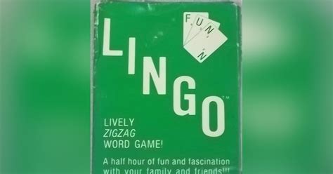 LINGO | Board Game | BoardGameGeek