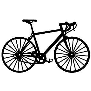 Bike Silhouette - ClipArt Best