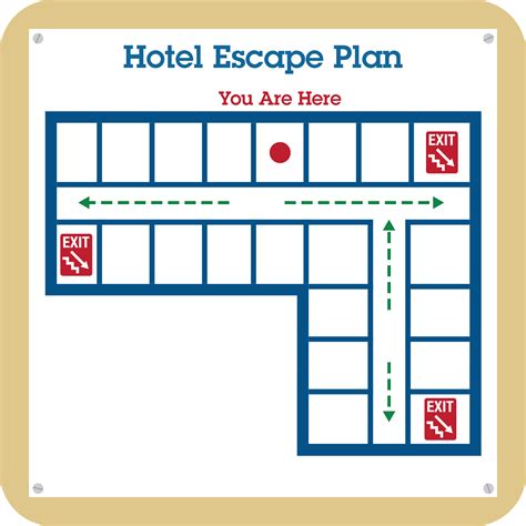 Hotel Fire Escape Plan