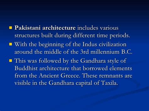 Pakistani architecture