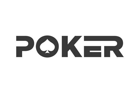 Poker Card Logo Design Typography Graphic by vectoryzen · Creative Fabrica