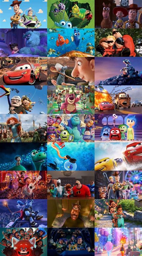 All 27 Pixar movies as of June 16th, 2023 | Wallpaper disney, Kartun ...