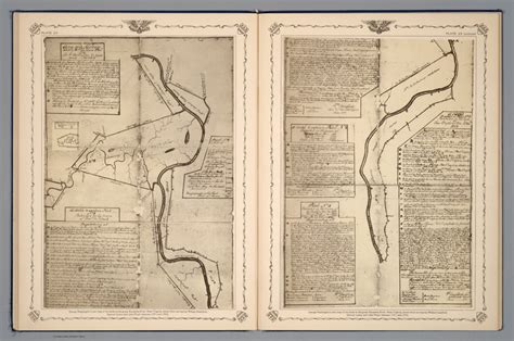 George Washington's own map of his lands on the great Kanawha River ...