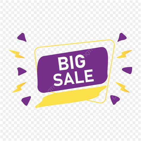 Big Sale Banner Vector PNG Images, Big Sale Banner Design, Big Sale ...