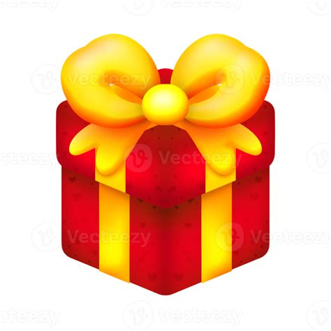 Gift box game asset 2D icon transparent background 10833941 PNG