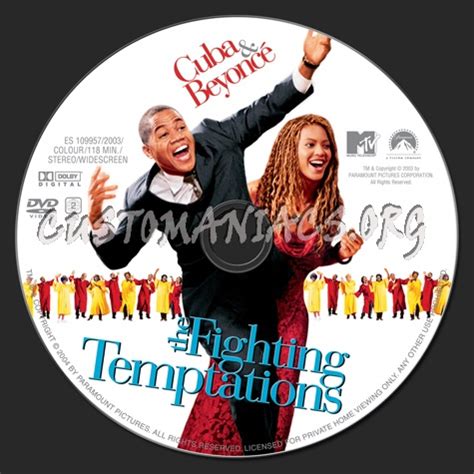 The Fighting Temptations dvd label - DVD Covers & Labels by ...