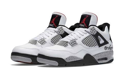 Air Jordan 4 White Oreo Tech Grey CT8527-100 Release Date - SBD