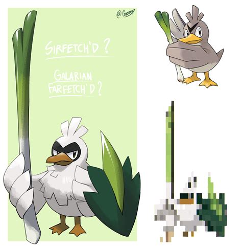 This Pokemon Fan Artist Correctly Predicted How Sirfetch’d Looks Like – NintendoSoup