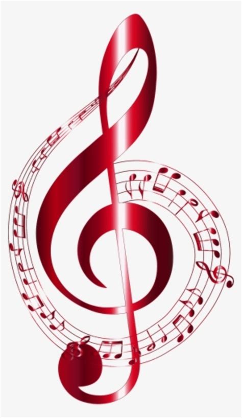 Download High Quality music notes clipart red Transparent PNG Images ...