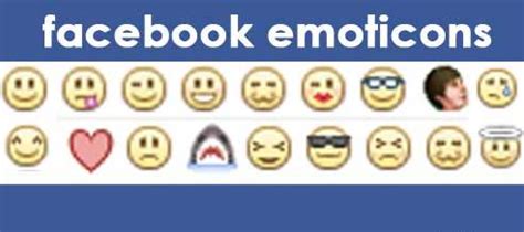 List of Facebook Emoticon Codes - EarningDiary