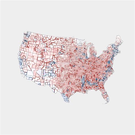 2020 Election Results Us County Map