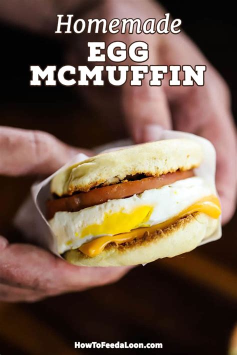 Egg McMuffin Recipe (Copycat) | How To Feed A Loon