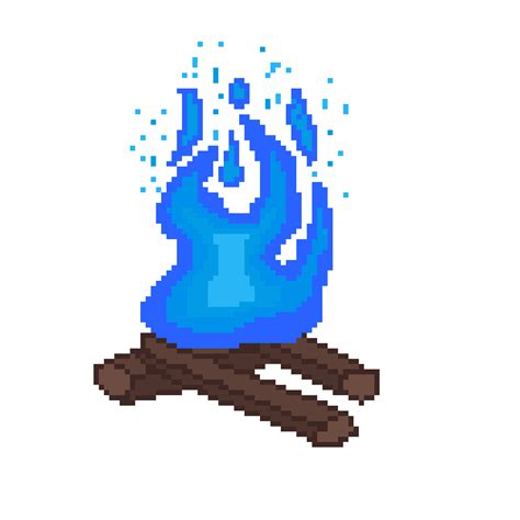 Animated Blue Fire Gif