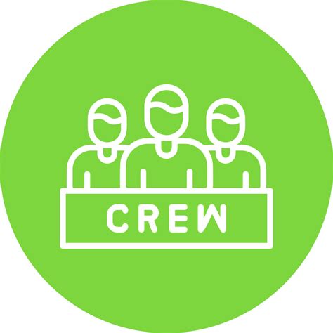 Crew Vector Icon Design 16905518 Vector Art at Vecteezy