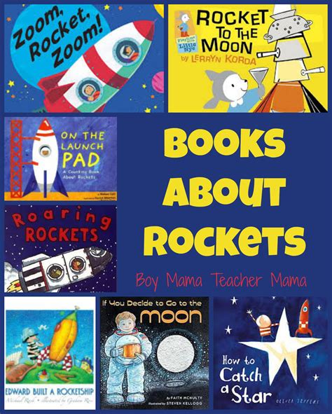 Book Mama: Best Books about Rockets - Boy Mama Teacher Mama