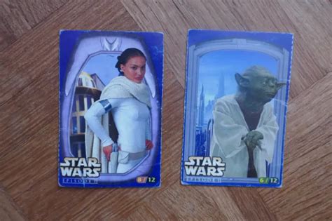 CARTES STAR WARS 2022 Yoda Padme Amidala EUR 2,00 - PicClick FR