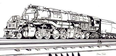 Union pacific challenger train by Prowler974 on DeviantArt