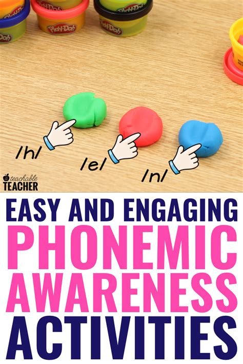 Beginning Phonemic Awareness Activities - A Teachable Teacher