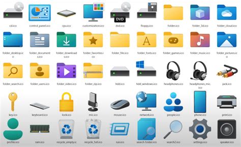 Windows 11 Laptop Icons