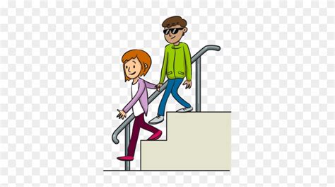 Spell It - Walking Down Stairs Clipart - Free Transparent PNG Clipart Images Download