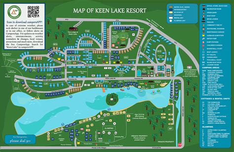 Keen Lake Map