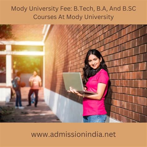 Mody University Fee: B.Tech, B.A, And B.SC Courses At Mody University